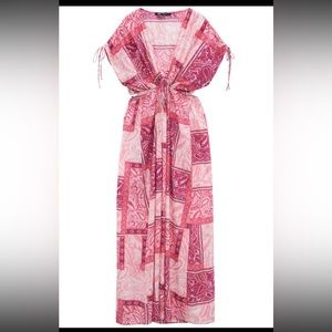 Zara Patchwork Print dress